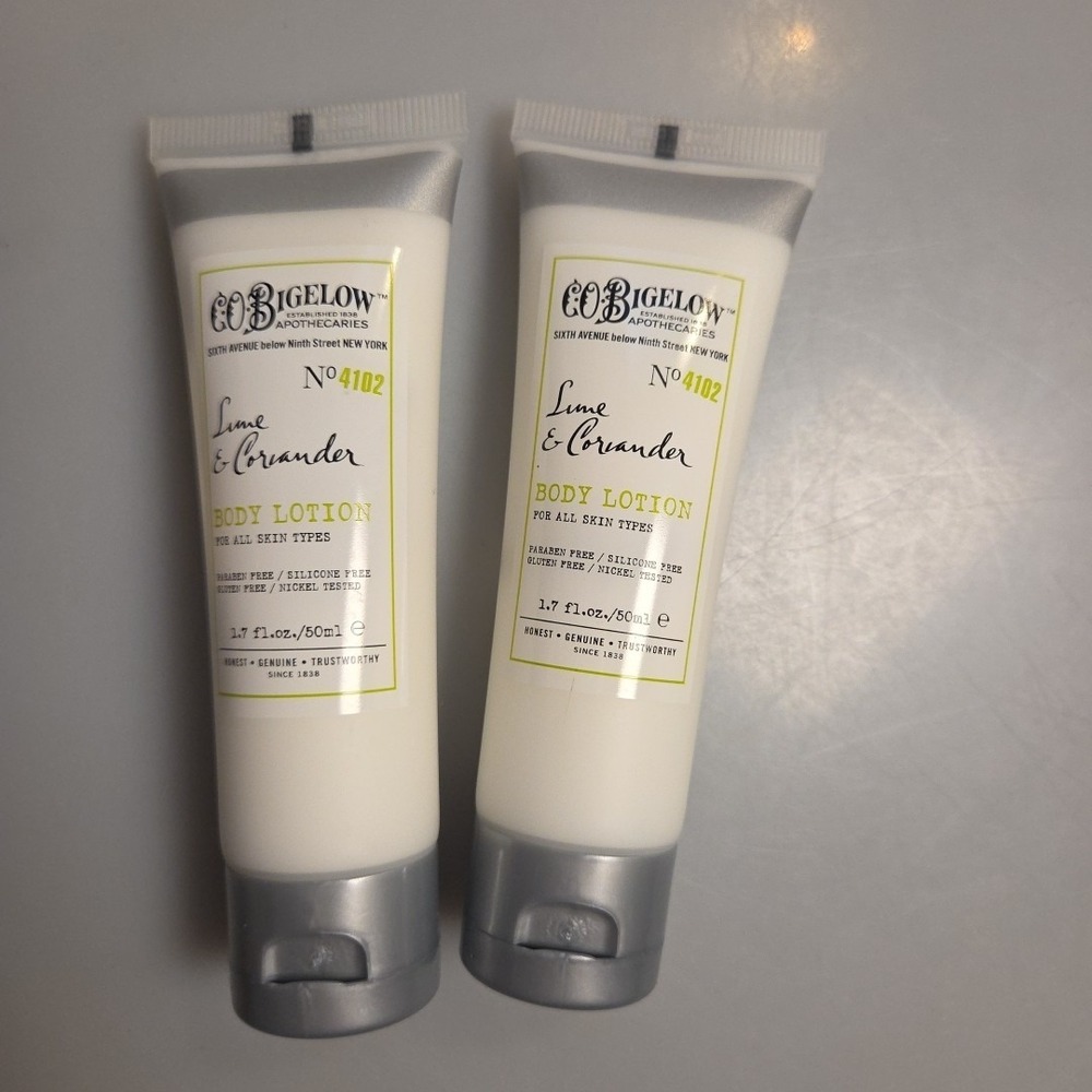 New NWT Bigelow Apothecaries‎ Conditioner, Lime And coriander, set If 2 Ea 1.7oz